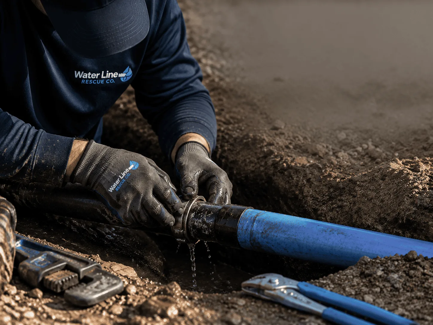 Why choose Water Line Repair in Hitchcock, OK